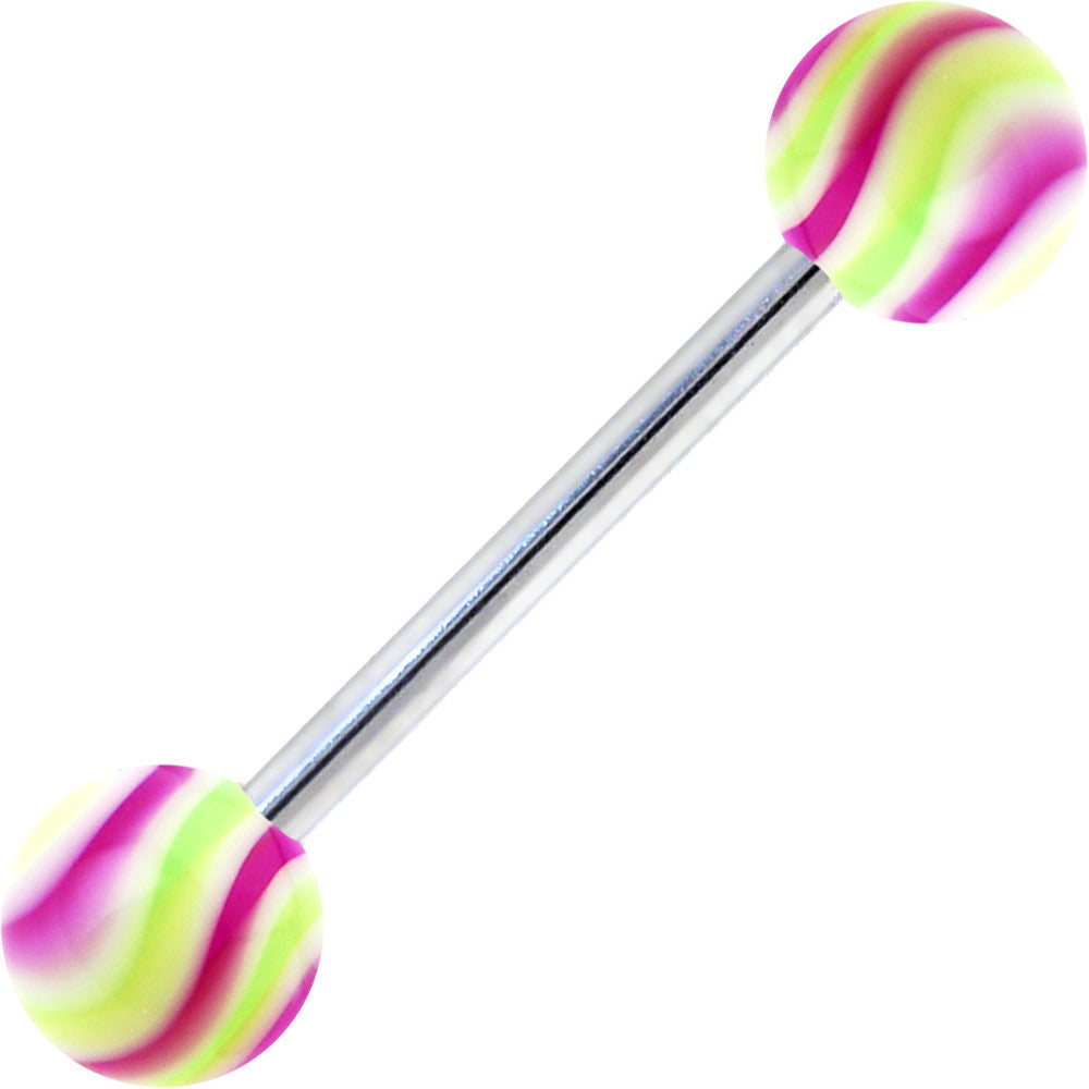 Purple Paradise HYPNOTIC Barbell Tongue Ring