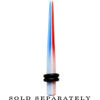 4G Acrylic American Peace Sign Taper