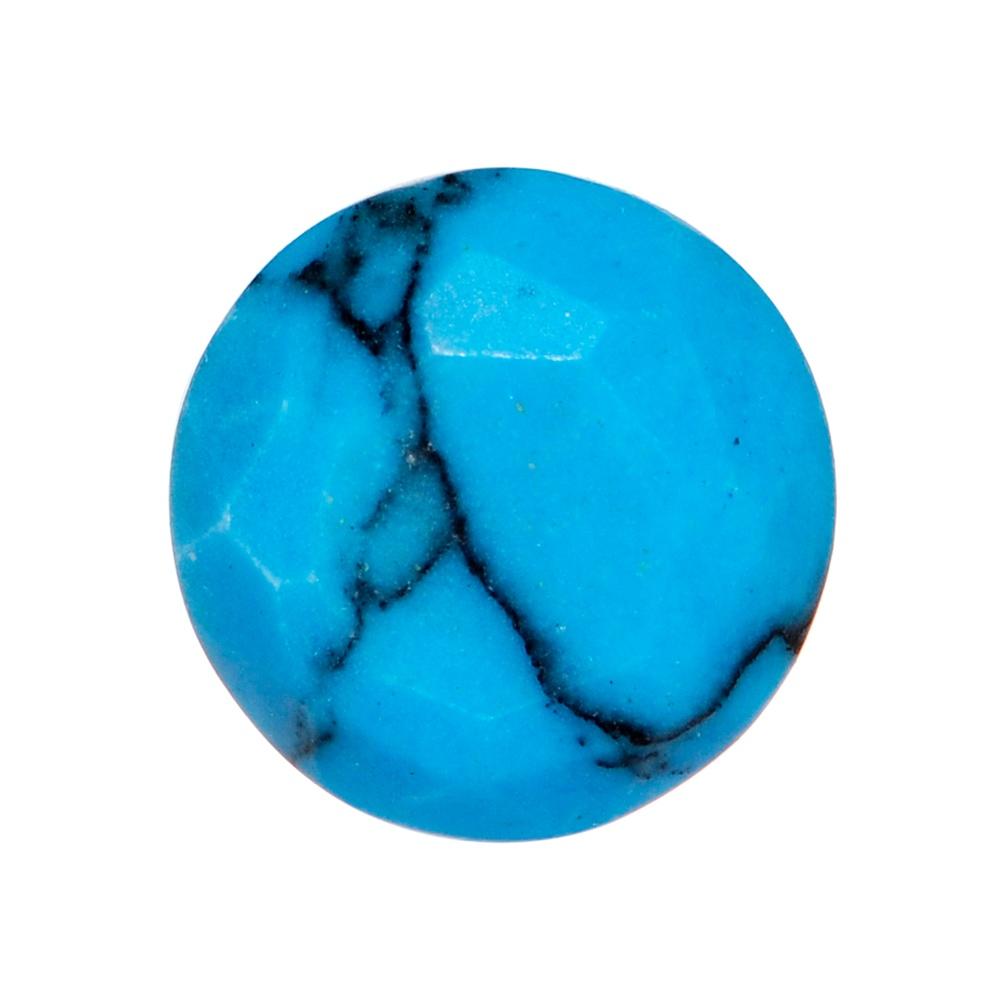4G Turquoise Natural Stone Saddle Plug Set