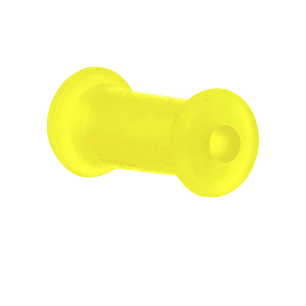 6G Yellow Double Flare Flexible Tunnel