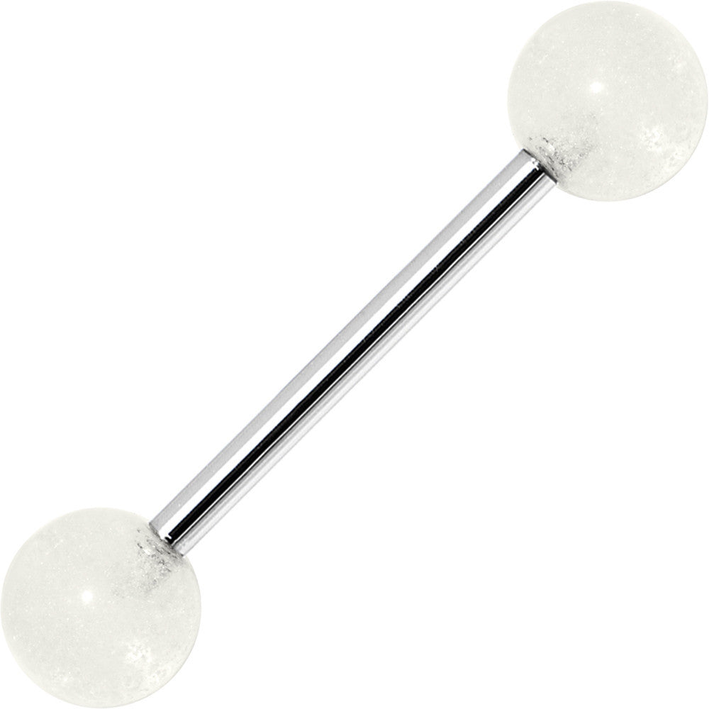 Glacier GLOW-n-DARK Barbell Tongue Ring