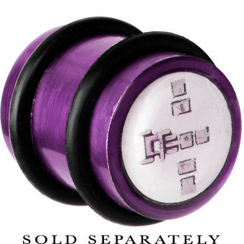 14mm Pink Anodized Titanium Blinking Plug