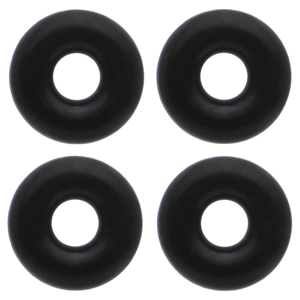 12 Gauge Black Rubber O-Ring 4-Pack