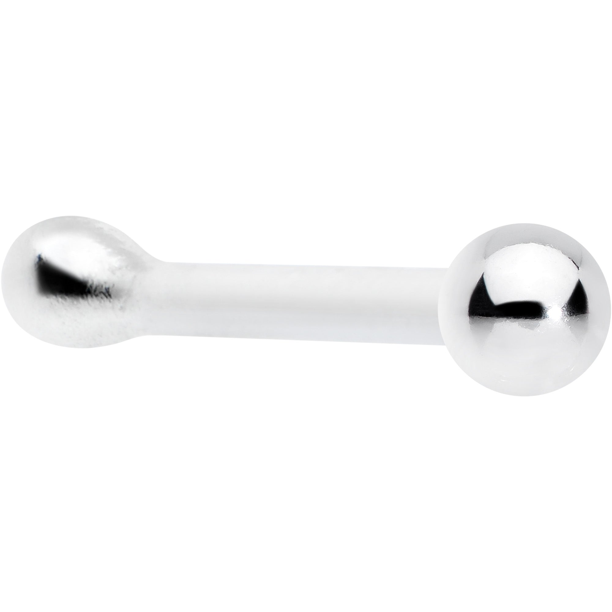 Sterling Silver 1.3mm Ball Nose Bone