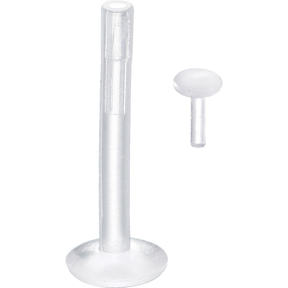 14G 9/16 3mm Bioplast Push-In Top Retainer
