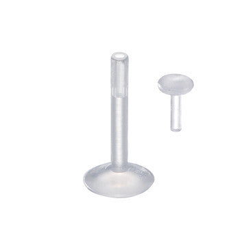 16G 5/16 3mm Bioplast Push-In Top Retainer
