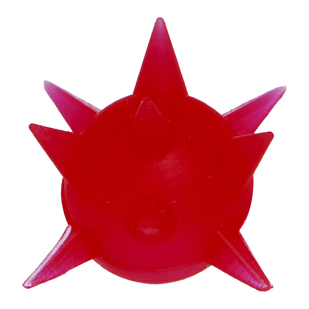 Red Silicone Spikey Sphere Add On