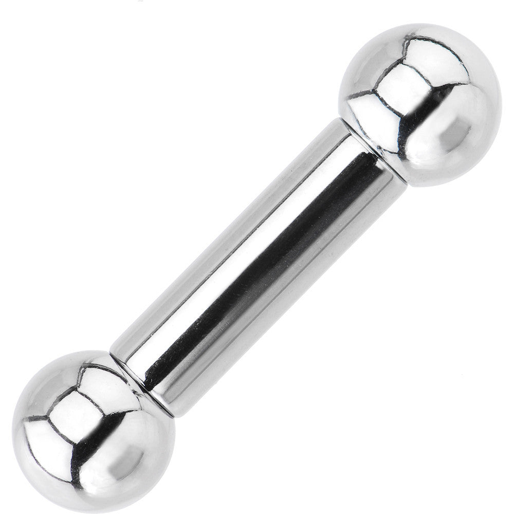 4G Straight Stainless Steel Barbell 5/8 8mm