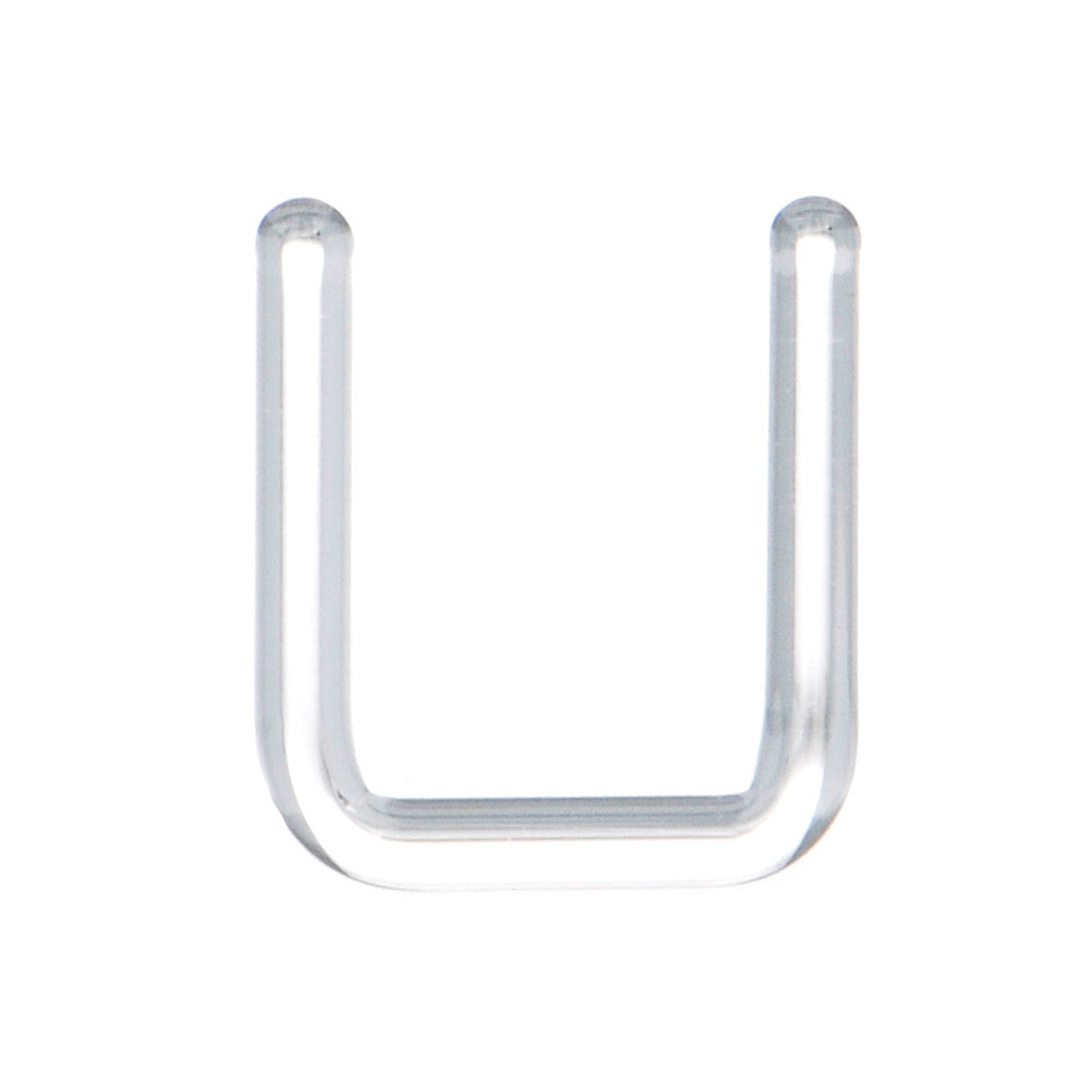 Septum Retainer 14G Clear Borosilicate Glass