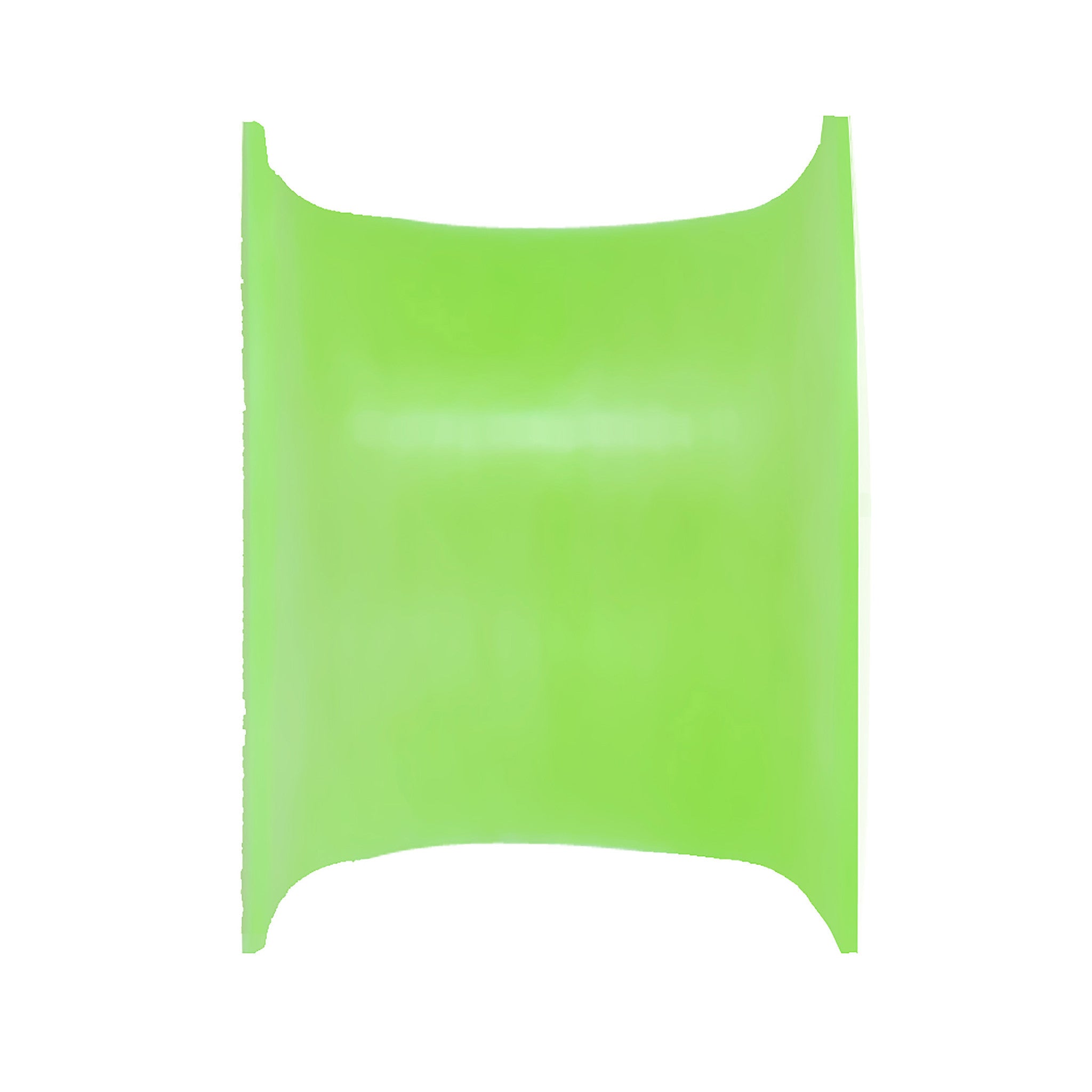 00G Green Thin Double Flare Flexible Tunnel