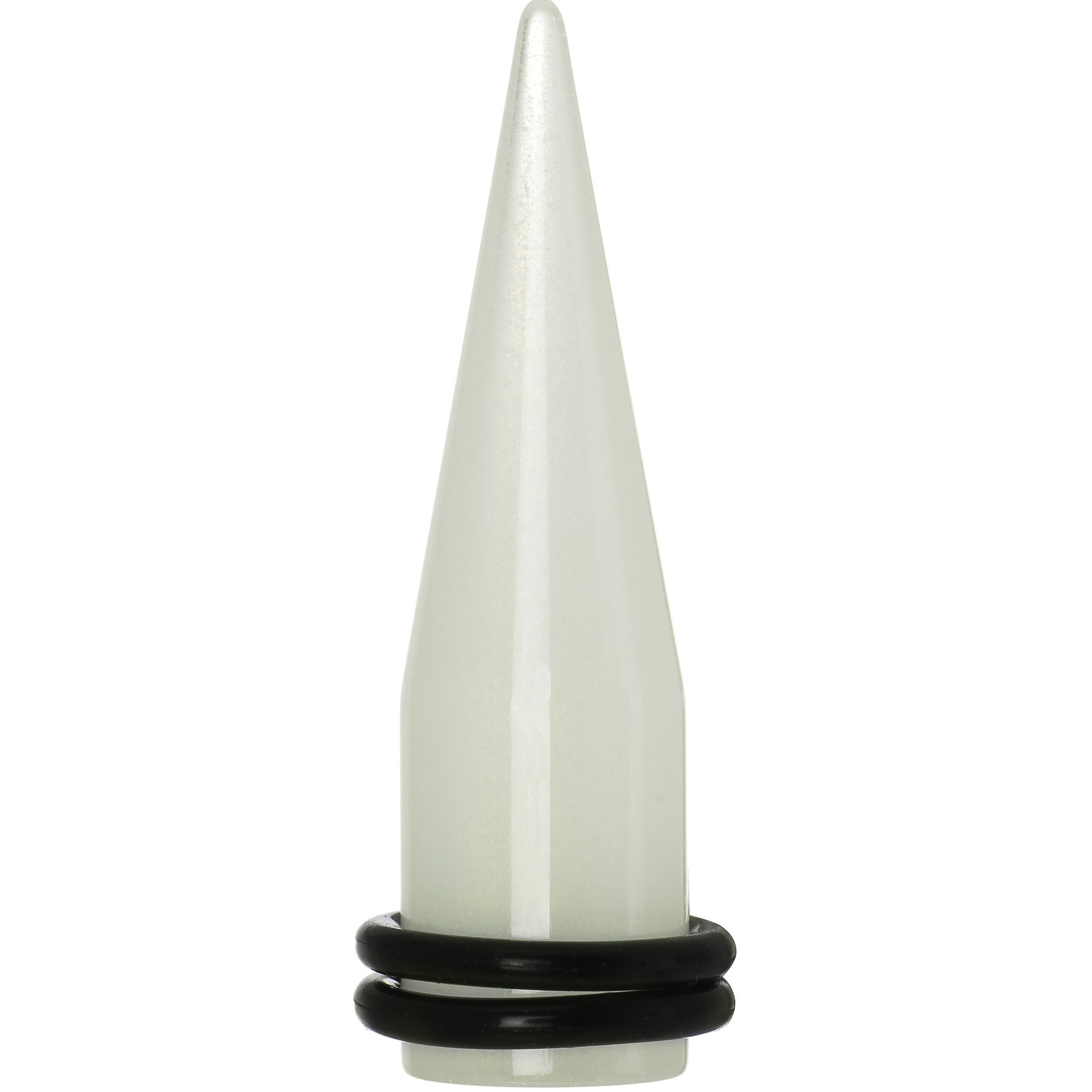 00G Short White Glow in the Dark Taper