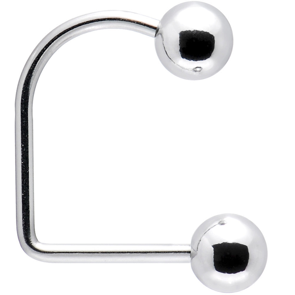16G Surgical Steel Ball Lippy Loop Labret