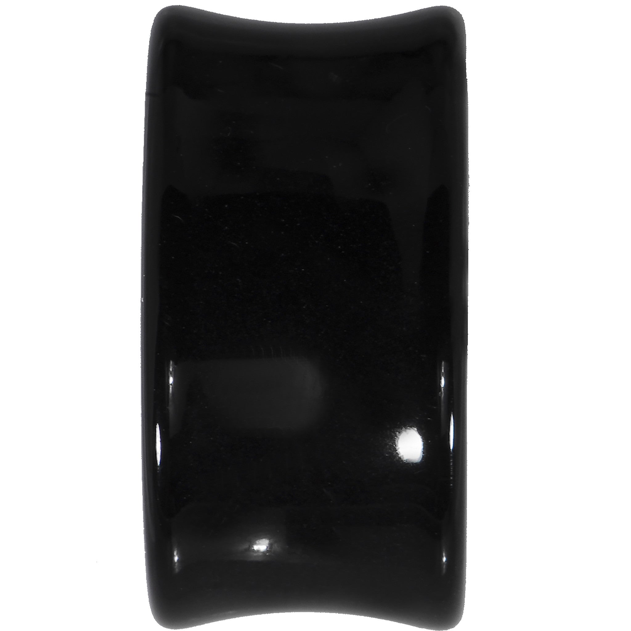 18mm Black Acrylic Hollow Star Saddle Plug