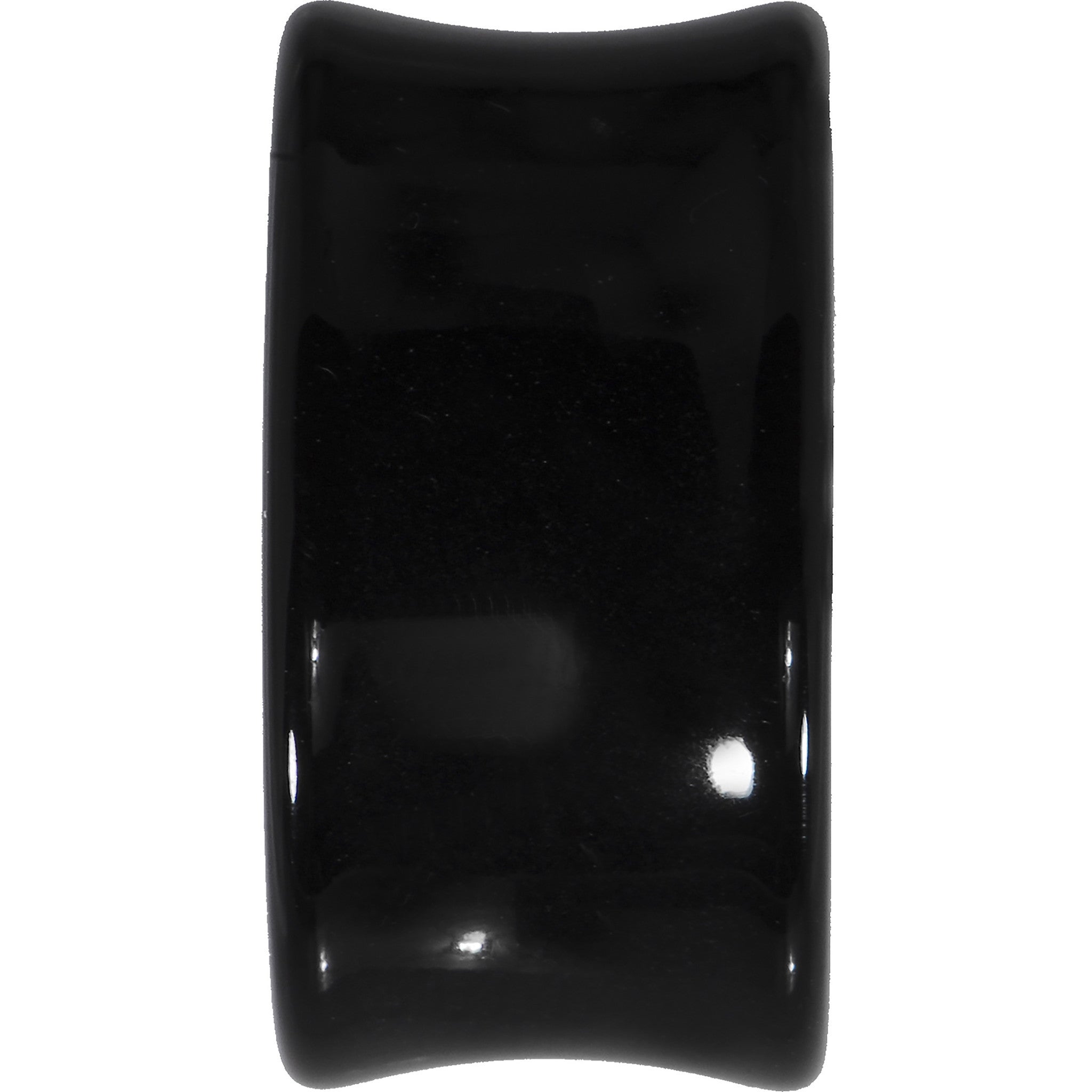 18mm Black Acrylic Hollow Butterfly Saddle Plug