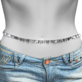Charismatic Charm Shamrock Belly Chain