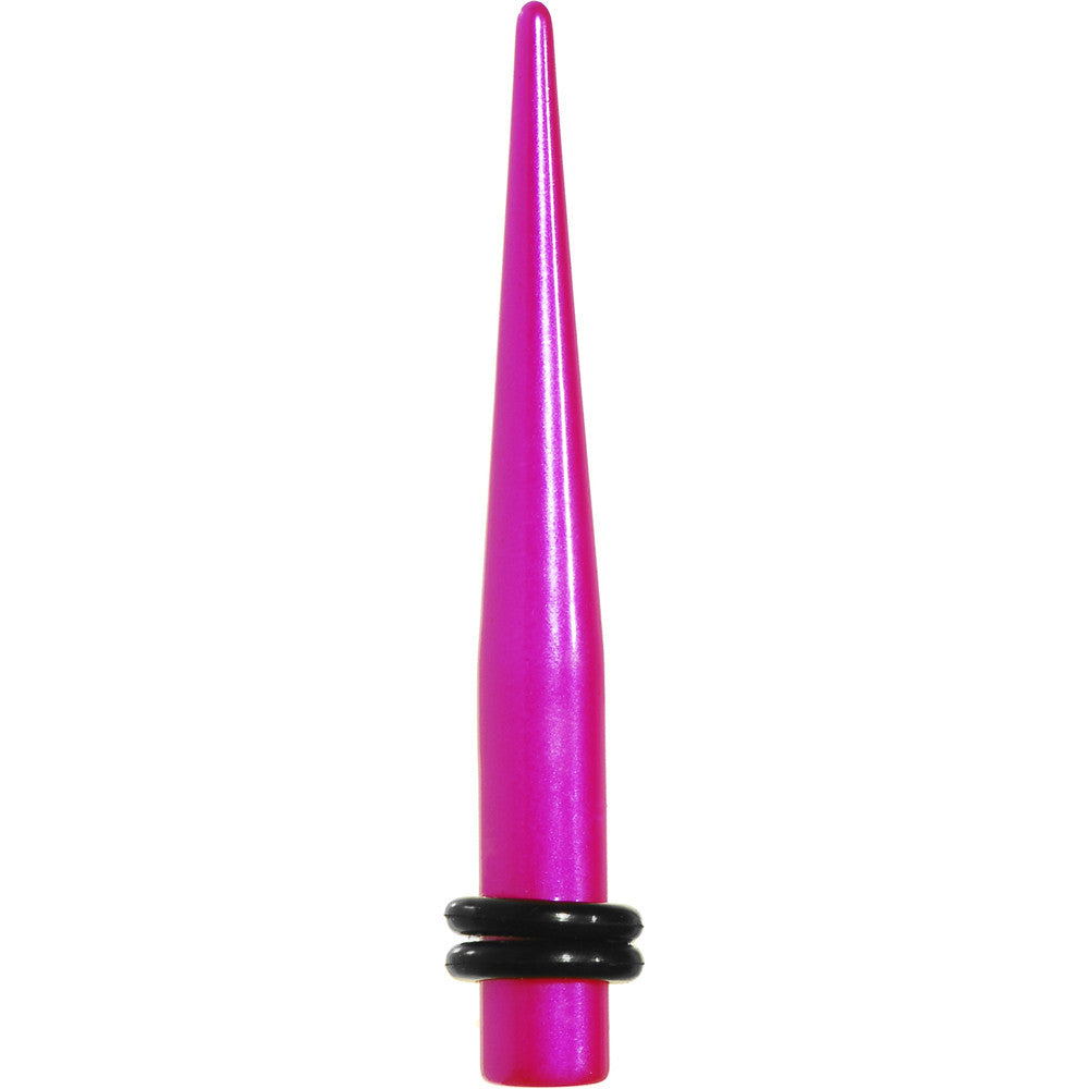 4G Pink Luster Acrylic Taper