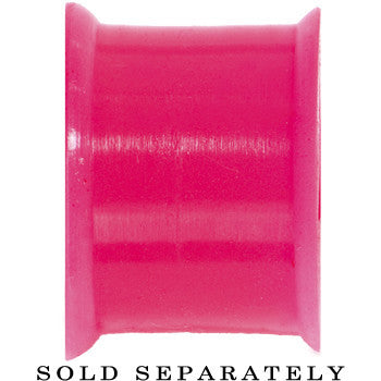 9/16 Pink Star Silicone Flexible Tunnel