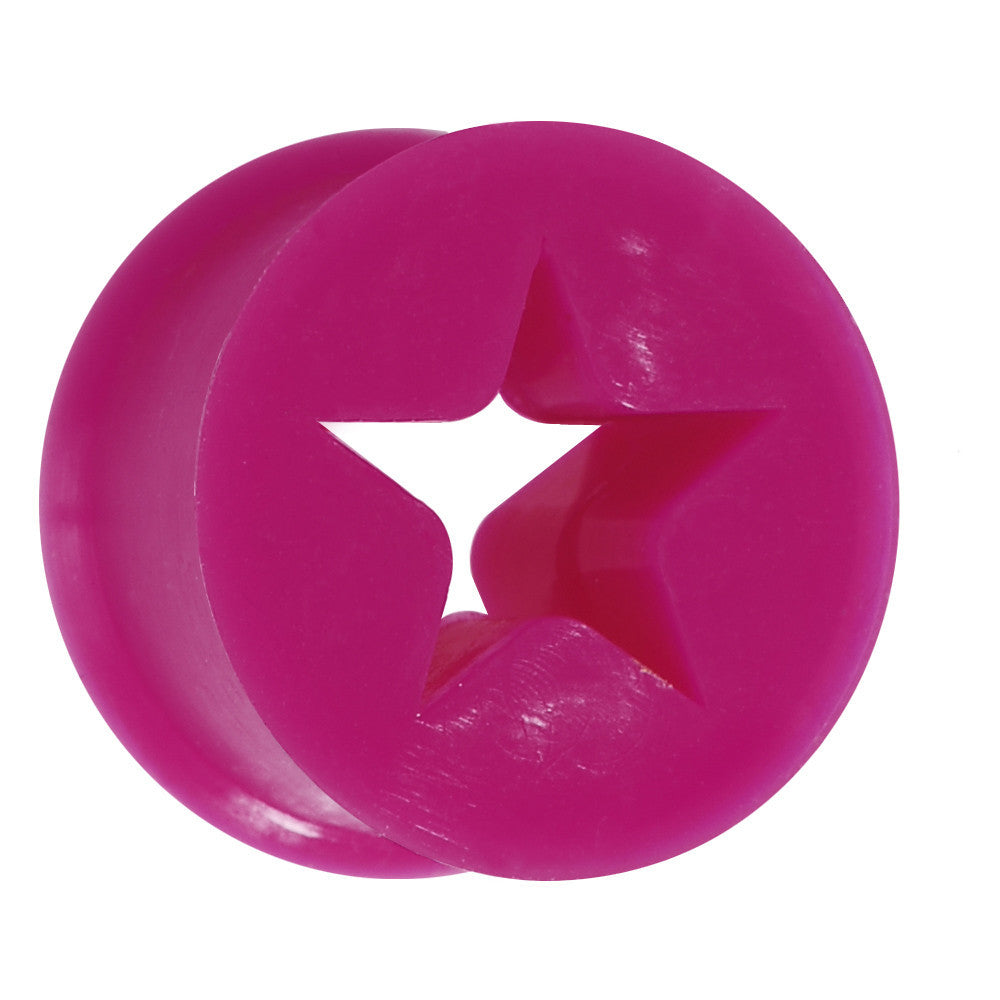 9/16 Purple Star Silicone Flexible Tunnel