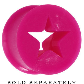 9/16 Purple Star Silicone Flexible Tunnel