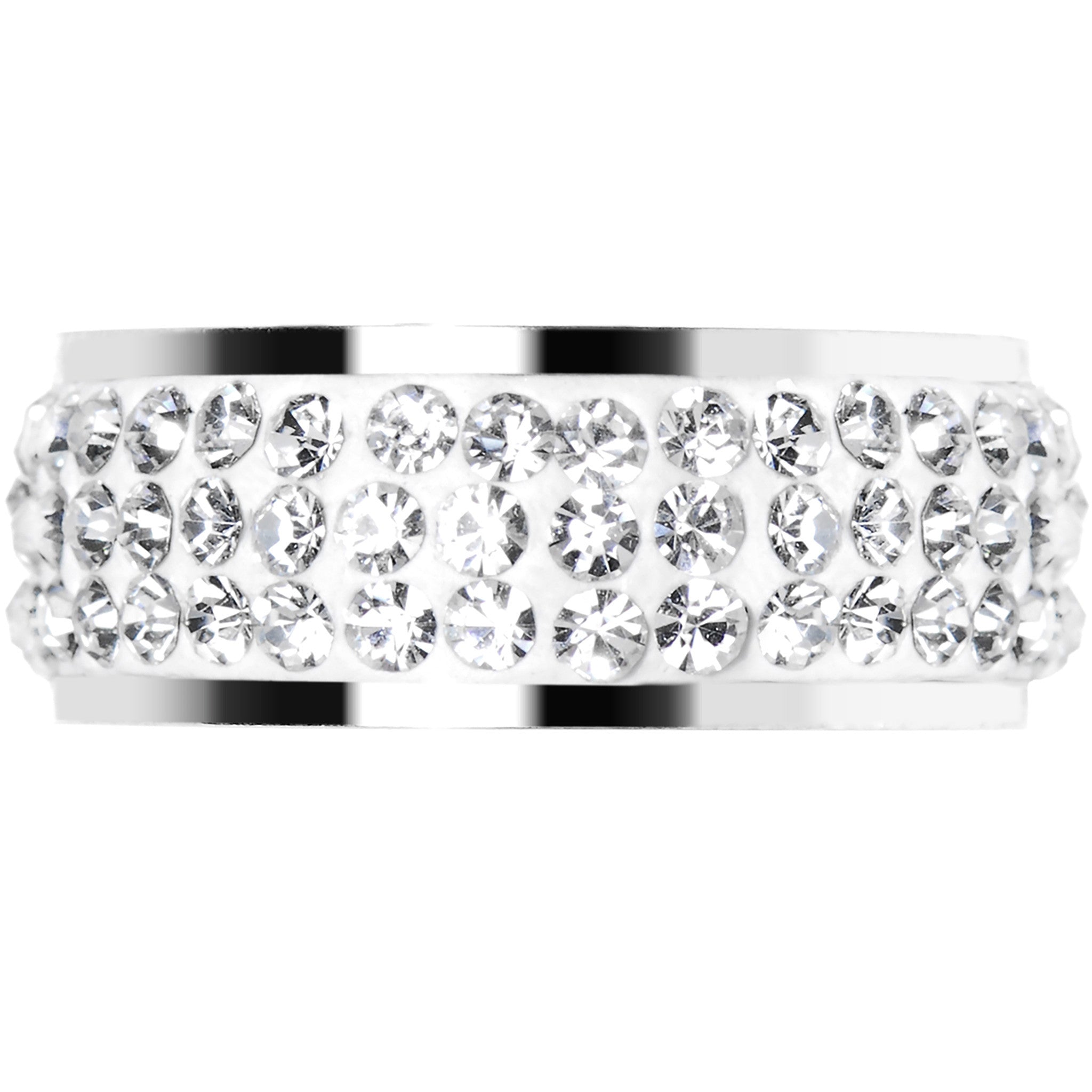 Size 6 - Clear Crystal Ferido Ring