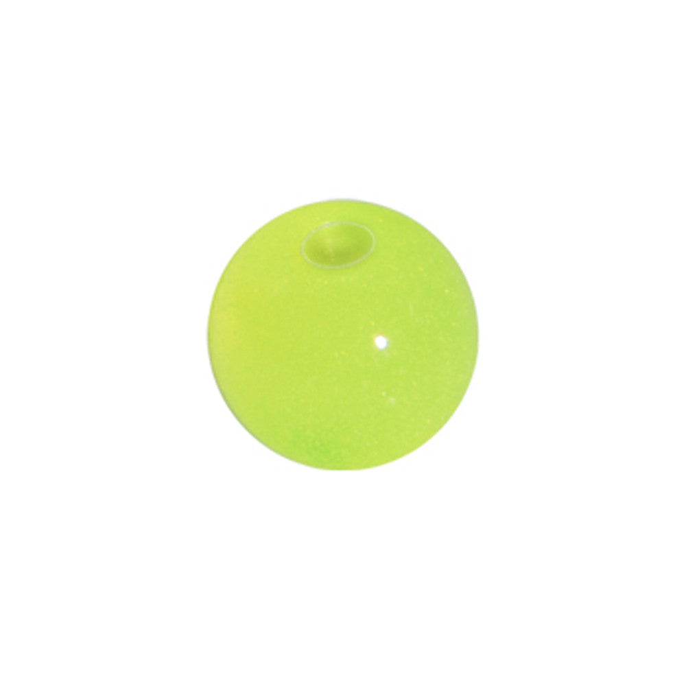4mm Green Glow in the Dark Captive Bead Ring Replacement Ball
