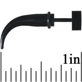 2G Pot Leaf Fake Taper Ear Plug