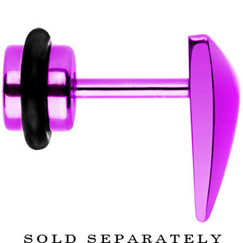 Purple Titanium Triangle Cheater Plug