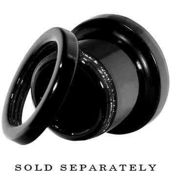 2G Blue Star Ferido Crystal Acrylic Screw Fit Tunnel