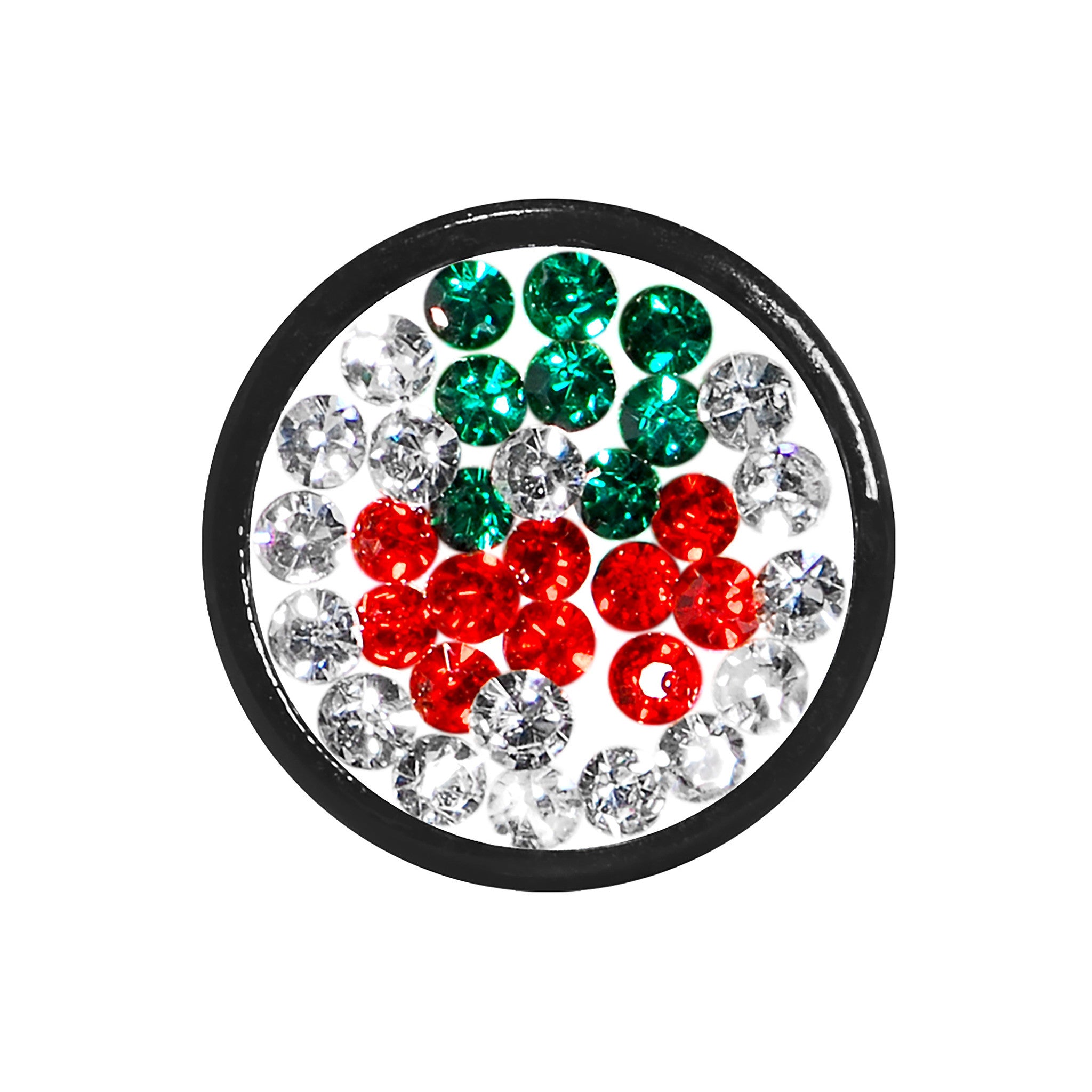 2G Cherry Ferido Crystal Acrylic Screw Fit Tunnel