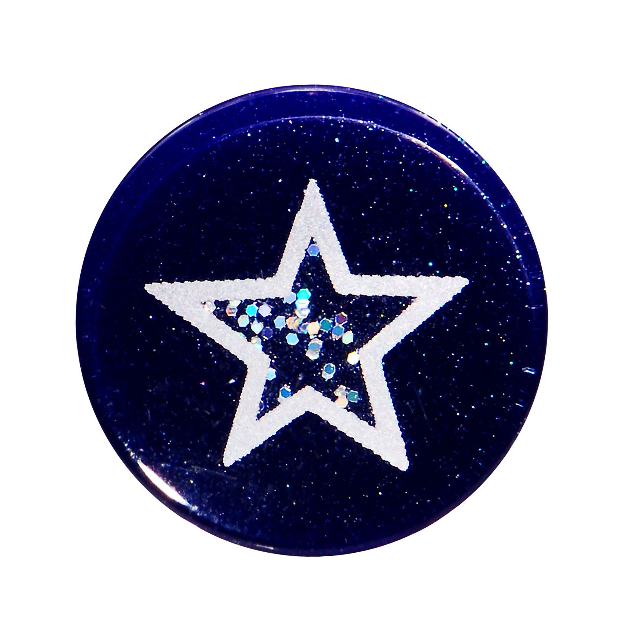 1/2 Midnight Shimmer Star Inlay Saddle Plug