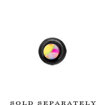 8G Groovy Retro Flower Acrylic Taper