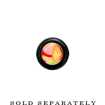 4G Groovy Retro Flower Acrylic Taper