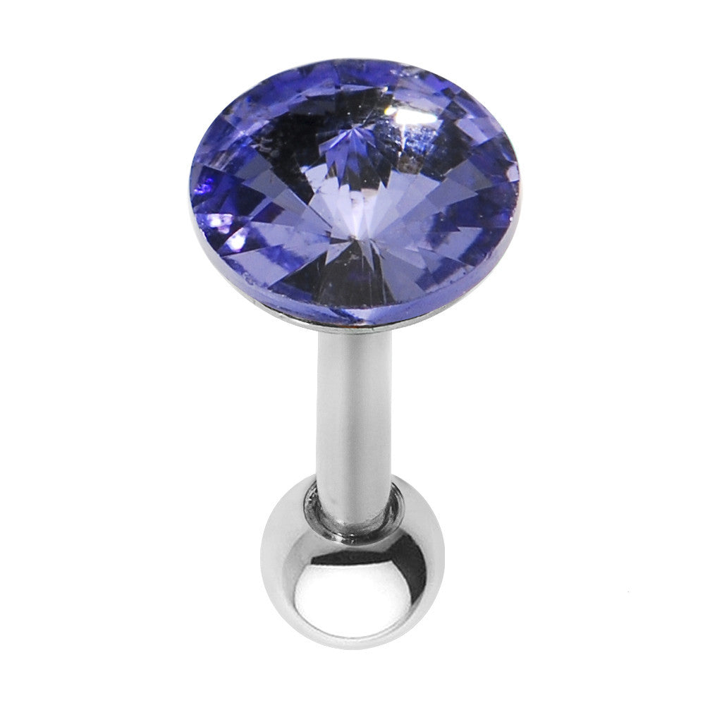 Tanzanite 5mm Gem Cartilage Tragus Earring
