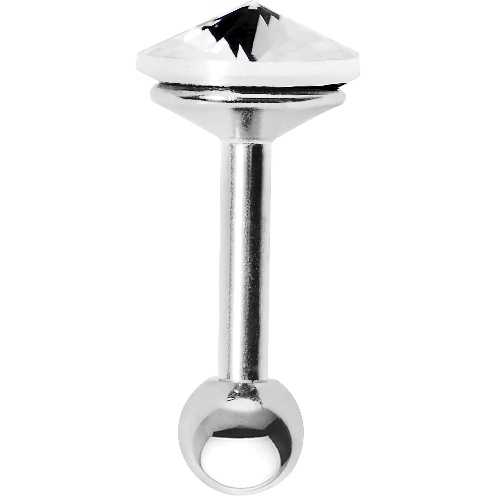 Crystalline 5mm Gem Cartilage Tragus Earring