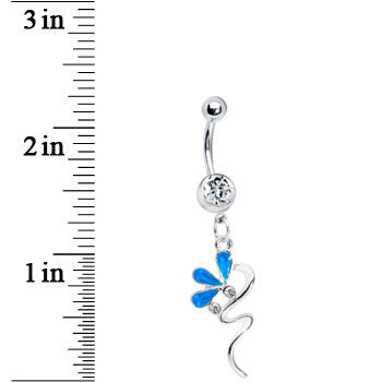 He Loves Me He Loves Me Not Belly Ring