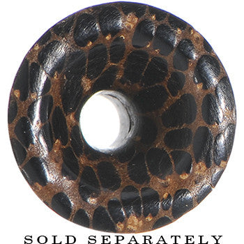 4G Organic Palm Wood Trumpet Tunnel