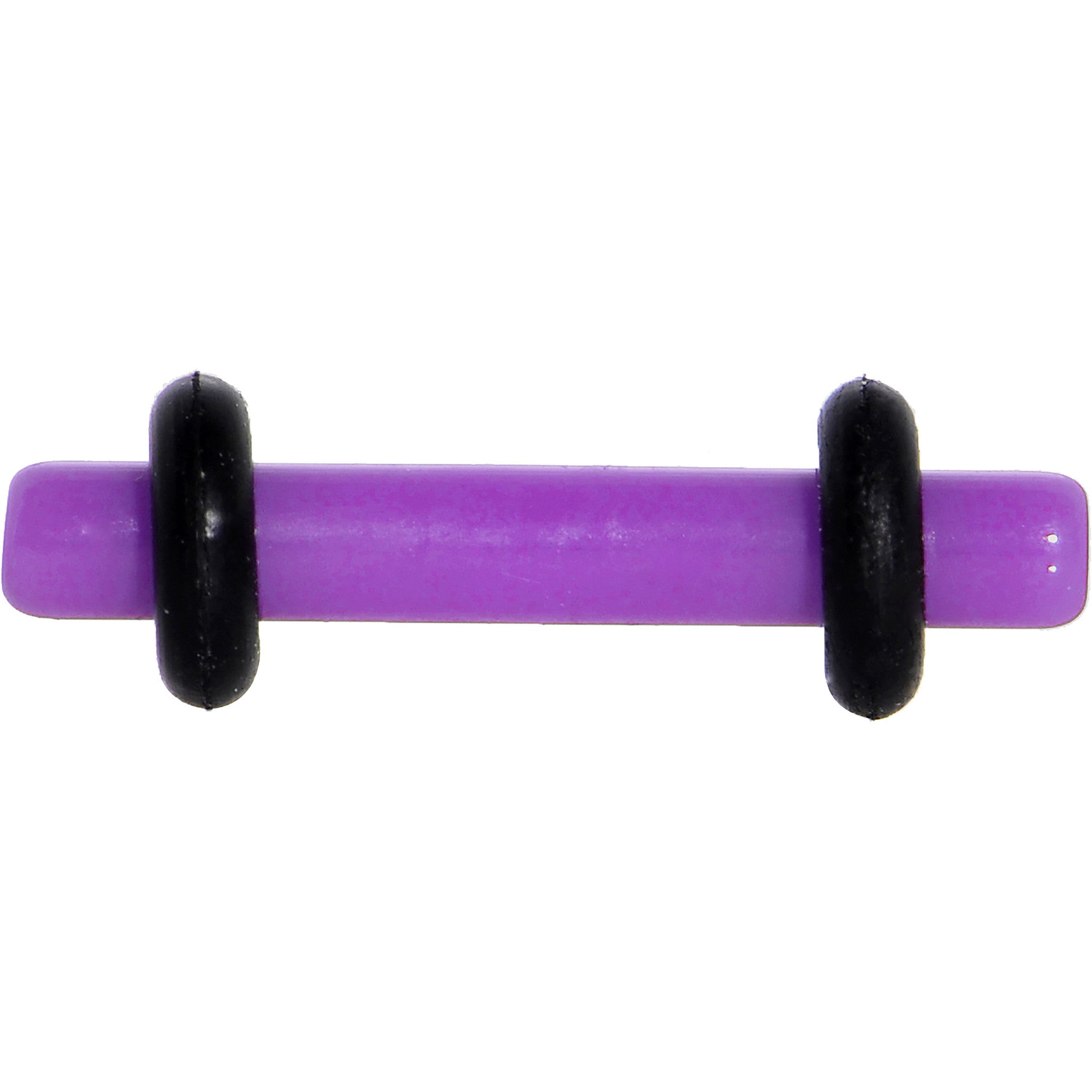 14G Regal Purple Acrylic Plug
