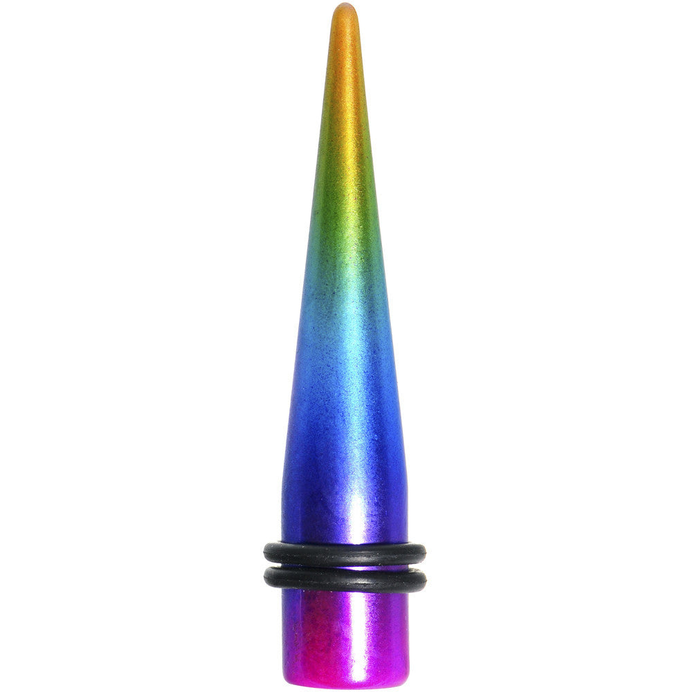 00 Gauge Acrylic Electric Rainbow Straight Taper