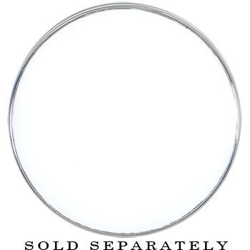 5/8 Stainless Steel Purple LED Light Up Screw Fit Plug