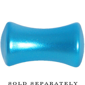 4G Azure Blue Metallic Pearl Acrylic Saddle Plug