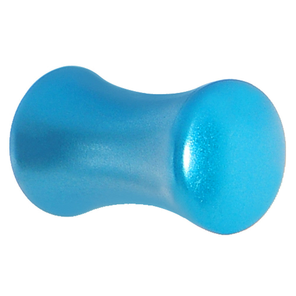 4G Azure Blue Metallic Pearl Acrylic Saddle Plug