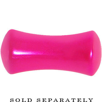 4G Hyacinth Pink Metallic Pearl Acrylic Saddle Plug