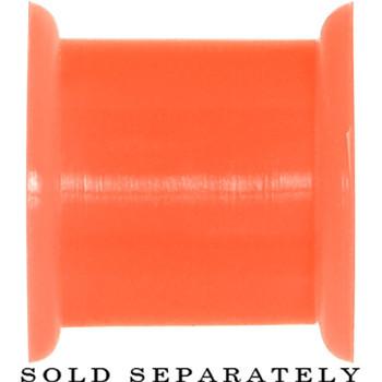 Neon Silicone Peace Sign Tunnel 00G to 14mm