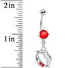 Seductive Lips Belly Ring