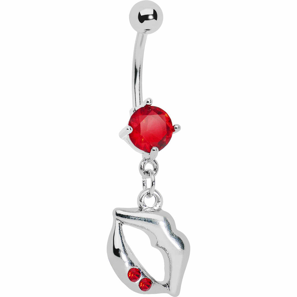 Seductive Lips Belly Ring