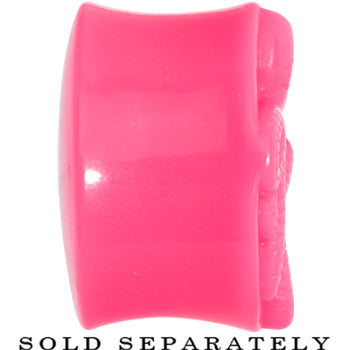 20mm Pink Acrylic Octopus Plug