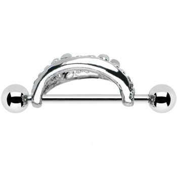 Scary Halloween Fangs Nipple Shield Set 14G 18mm