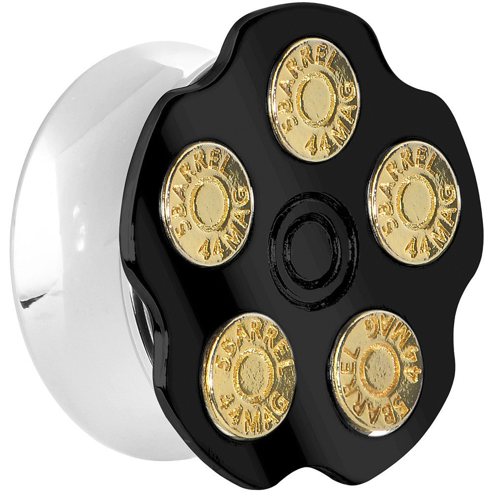 7/8 Black Spinning Bullet Chamber Plug