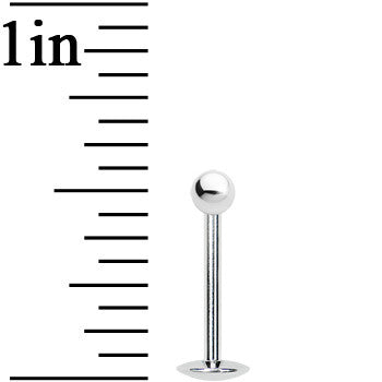 16G 3/8 Internally Threaded 3mm Ball Labret