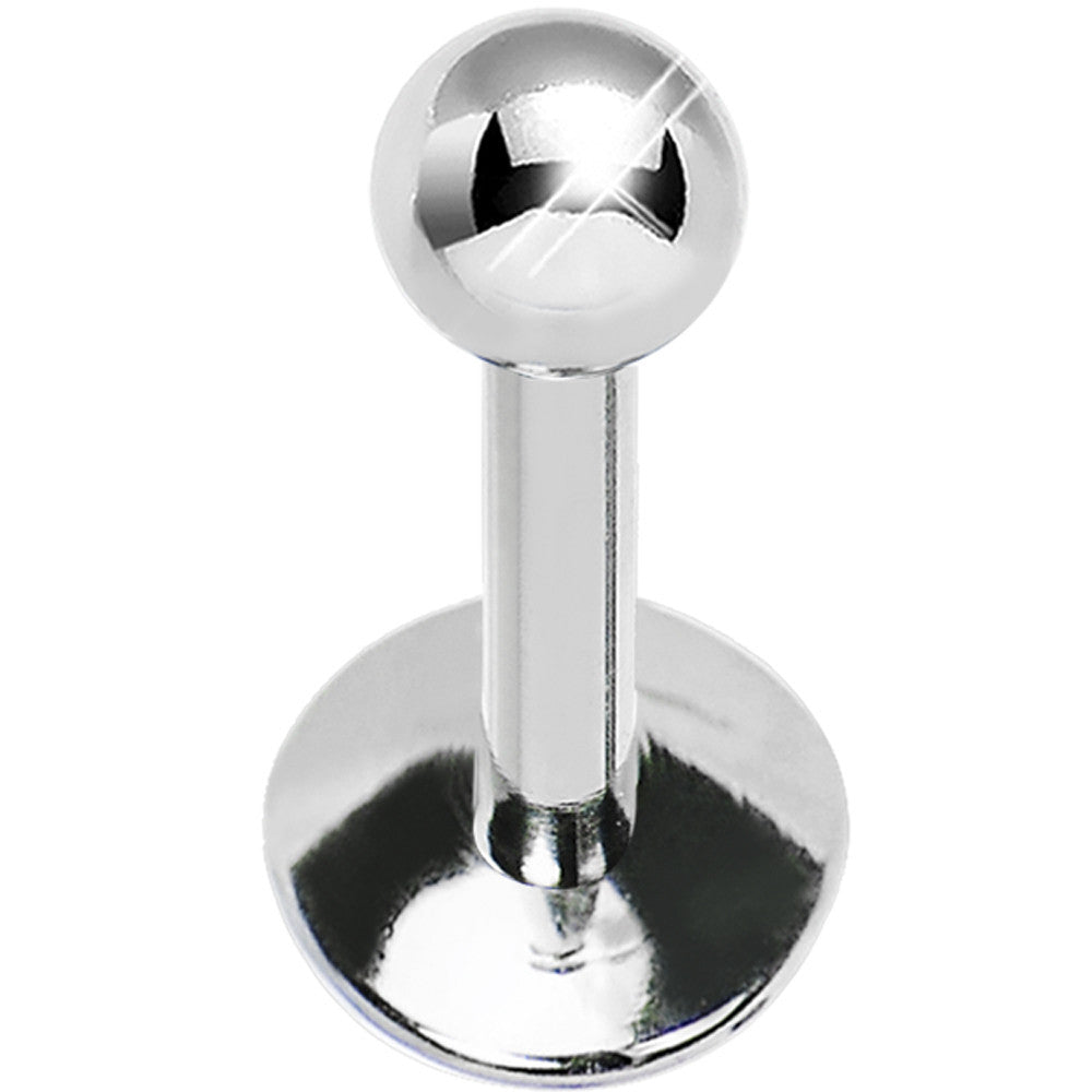 18G 1/4 Internally Threaded 2.5mm Ball Labret